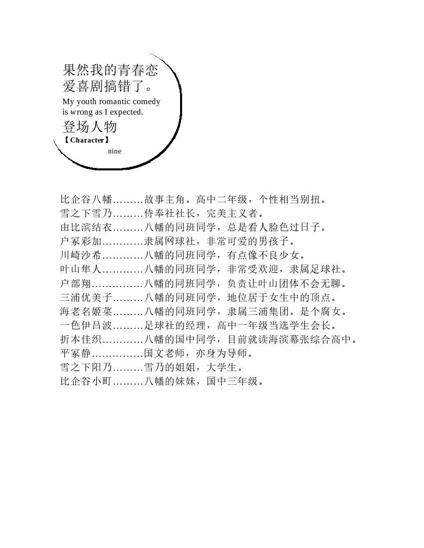 果然我的青春戀愛喜劇搞錯了。 - 第9卷(1/7) - 3