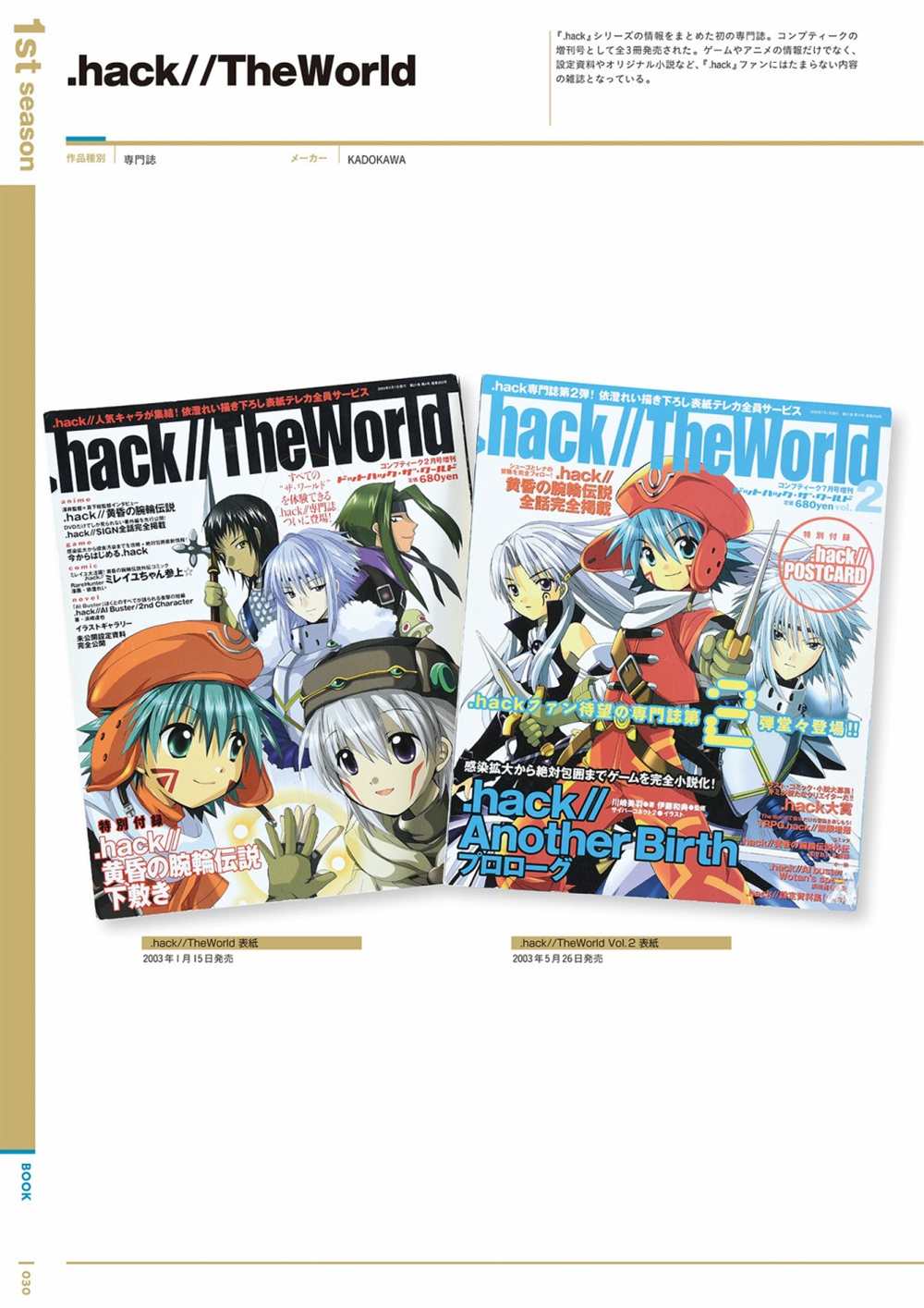 hack／／20th Anniversary Book - 第1卷(1/4) - 8