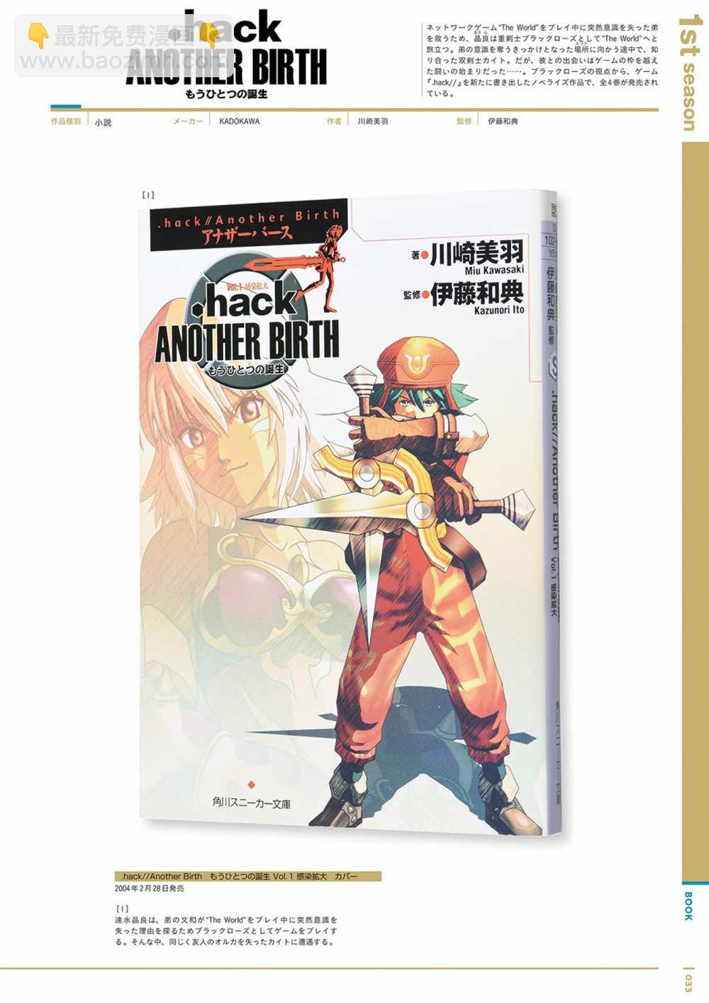 hack／／20th Anniversary Book - 第1卷(1/4) - 3