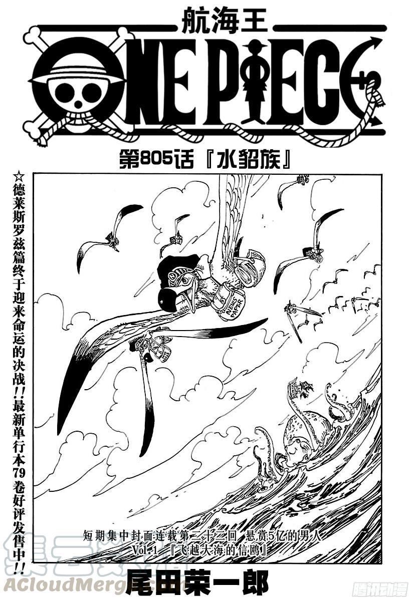 航海王 - 第805話 水貂族 - 1