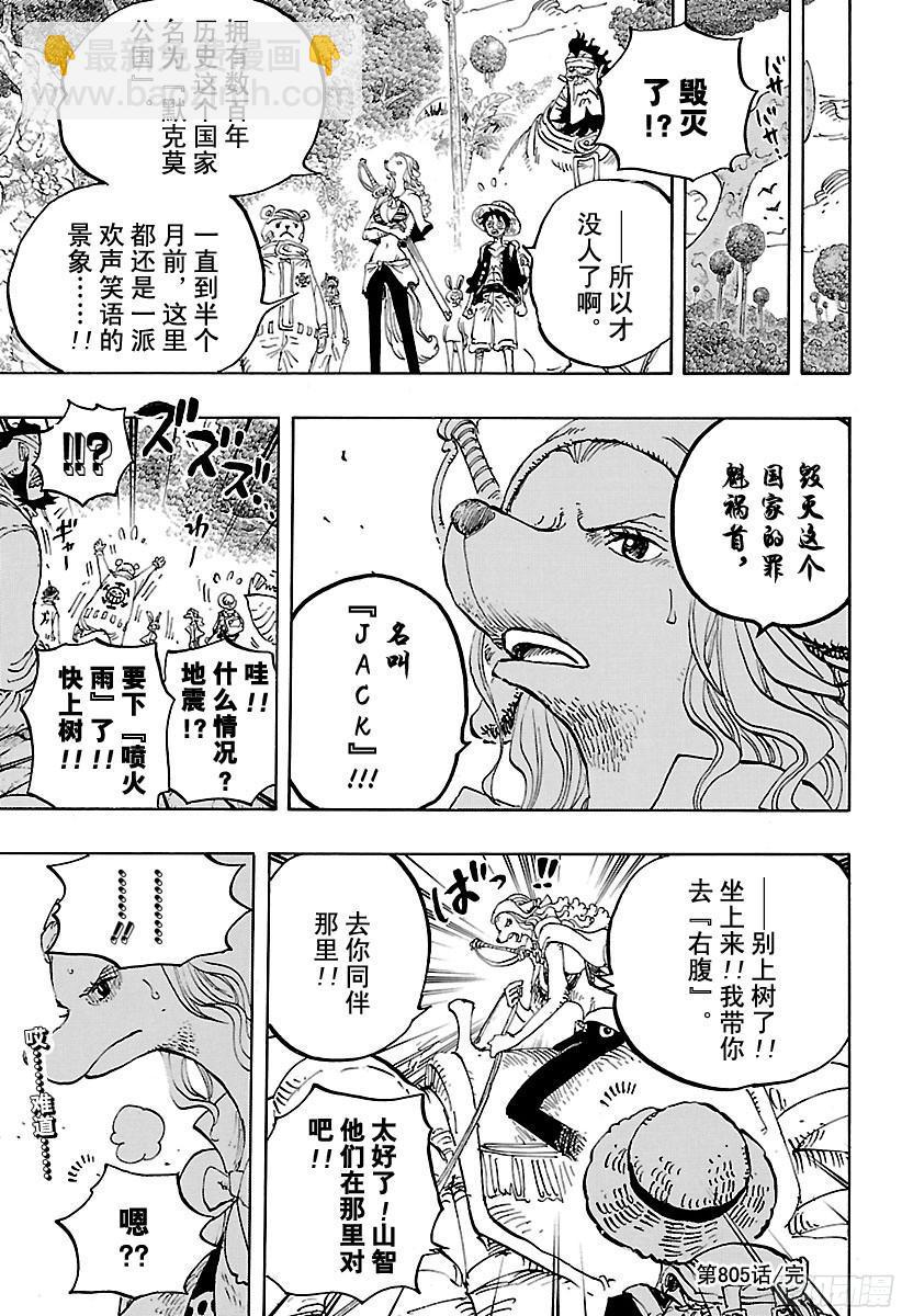 航海王 - 第805話 水貂族 - 1