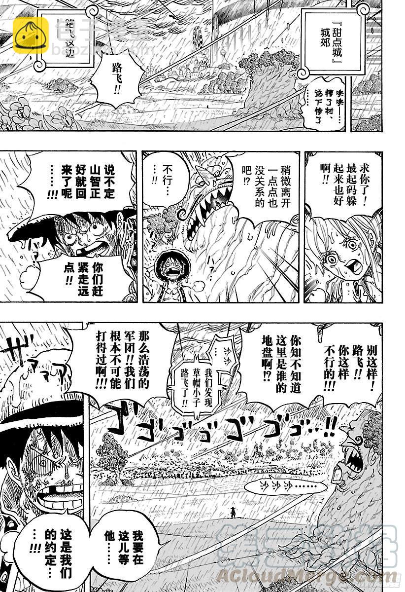 航海王 - 第845話 憤怒軍團 - 3
