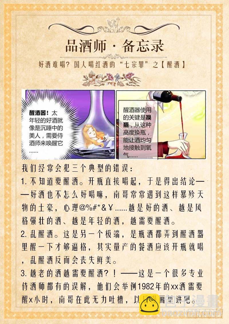 番外：品酒师备忘录(知识卡片1)-第19话