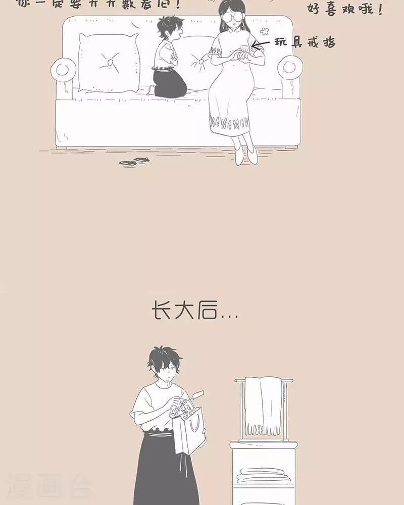 第83话 小时候，我总喜欢  夸大礼物的价值，长大后反而。。-第83话