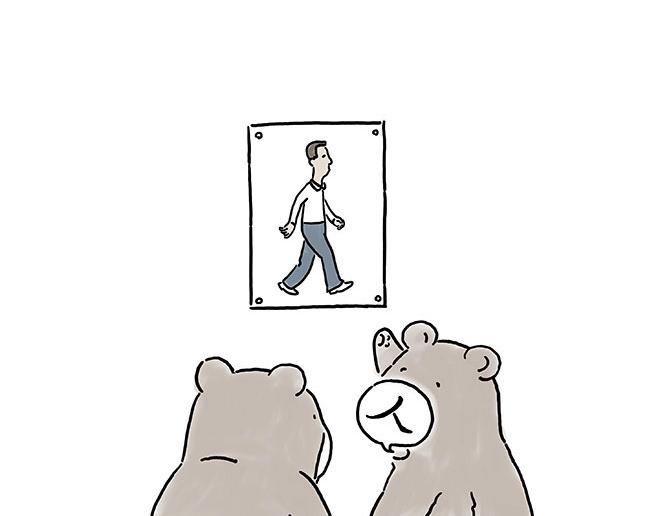 繪心一笑 - 師傅和自動扶梯 - 6