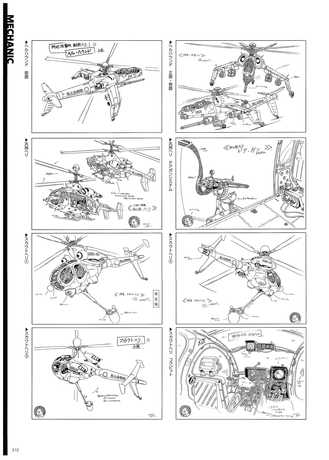 机动警察PATLABOR 35周年 美术设定集 - 机械(5/5) - 2