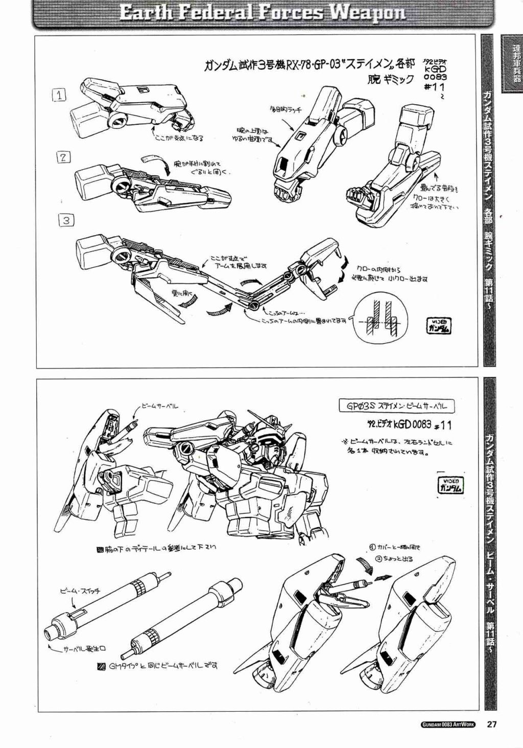 機動戰士高達0083 Stardust Memory設定資料集 - 第01卷(1/4) - 4