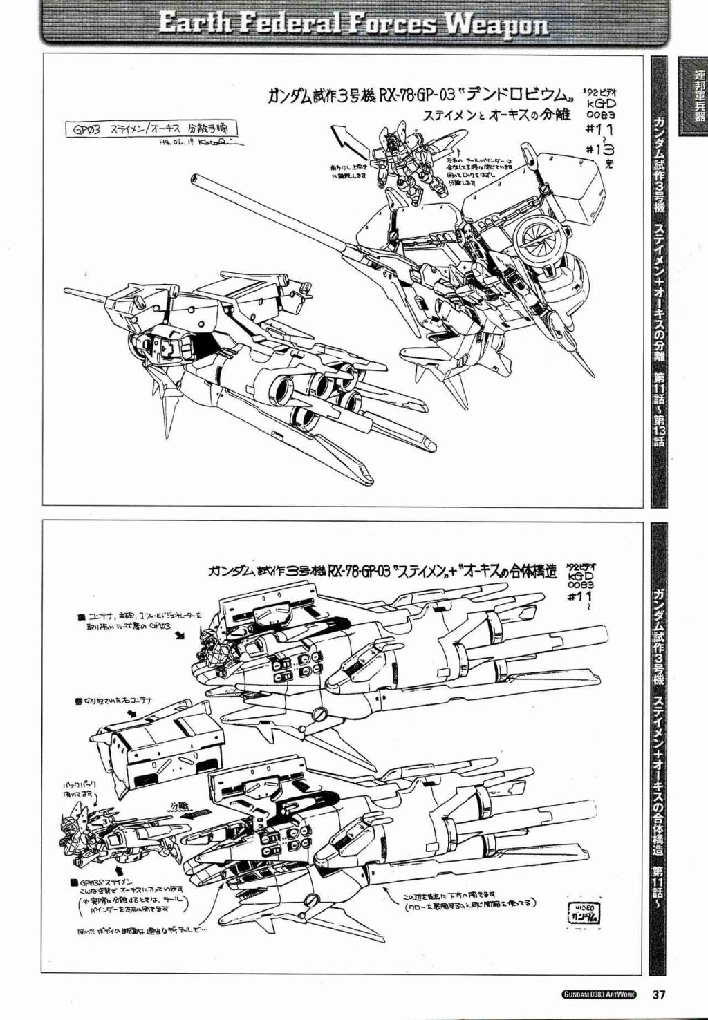 機動戰士高達0083 Stardust Memory設定資料集 - 第01卷(1/4) - 6