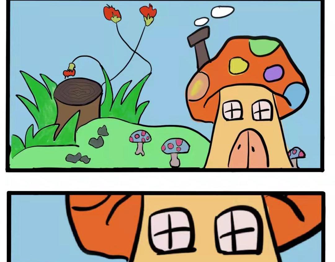 傑克的冒險故事 - 美麗的七星瓢蟲和蘑菇房子 - 1