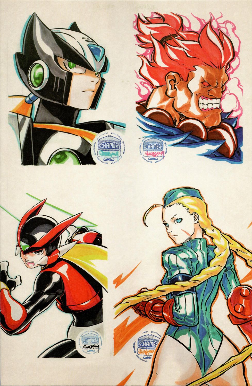 街頭霸王 特刊合集 - 草圖集2(1/2) - 5