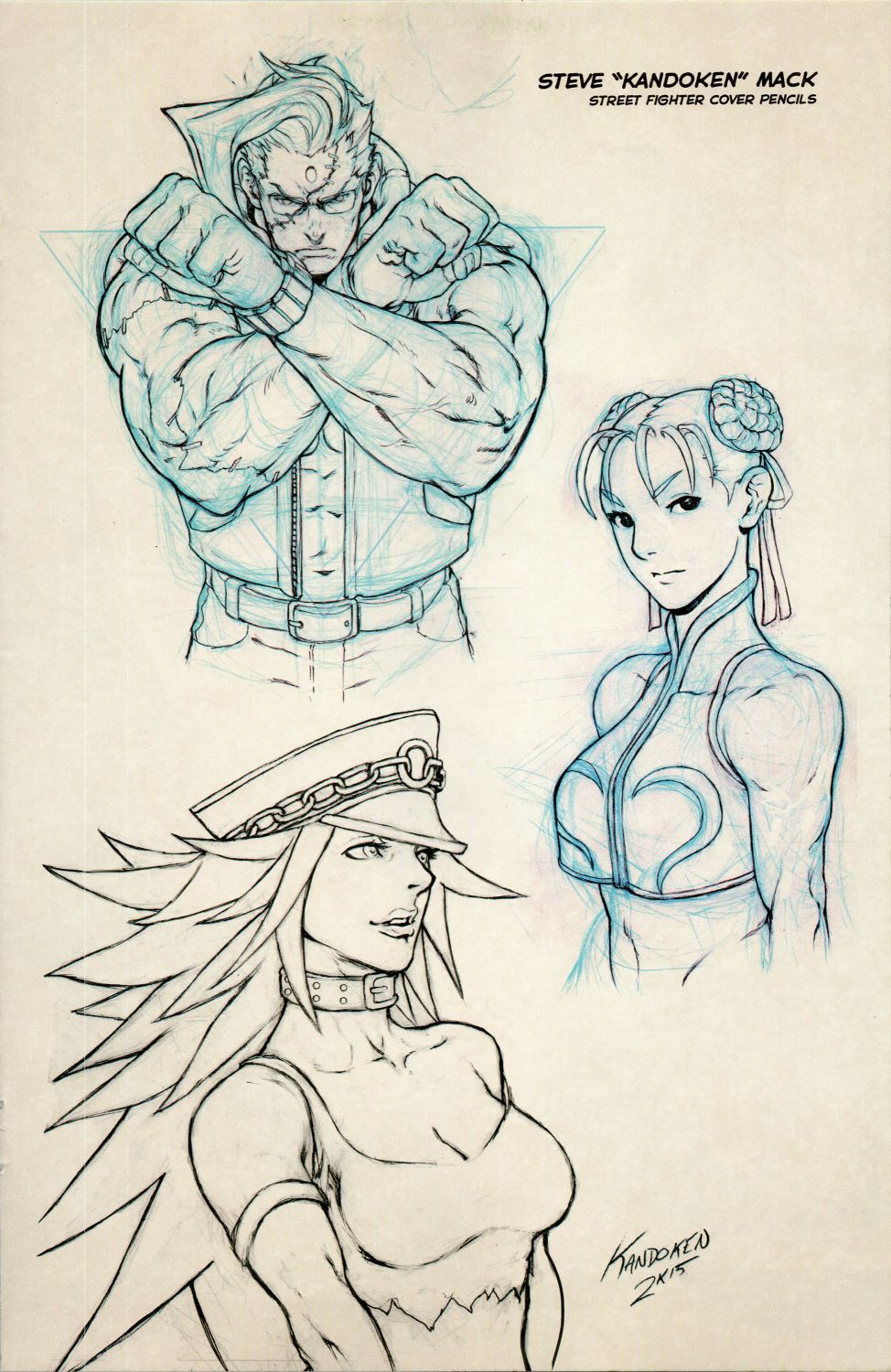 街頭霸王 特刊合集 - 草圖集2(1/2) - 5