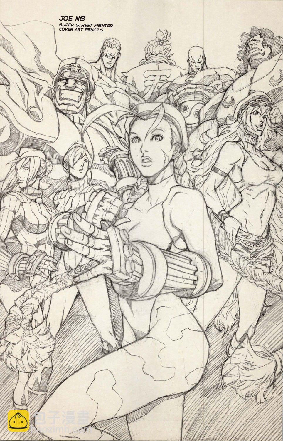 街頭霸王 特刊合集 - 草圖集2(1/2) - 4
