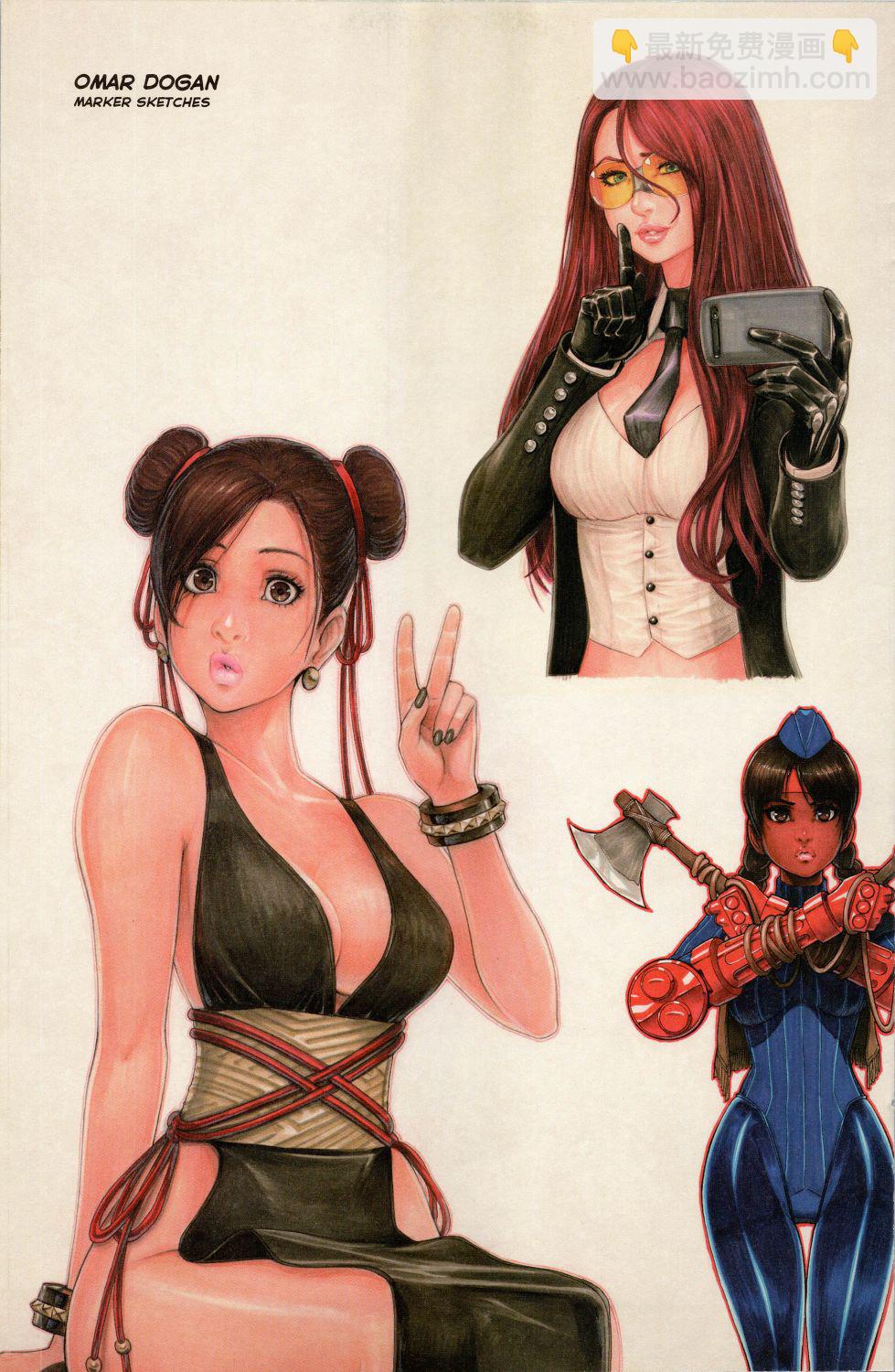 街頭霸王 特刊合集 - 草圖集2(1/2) - 2