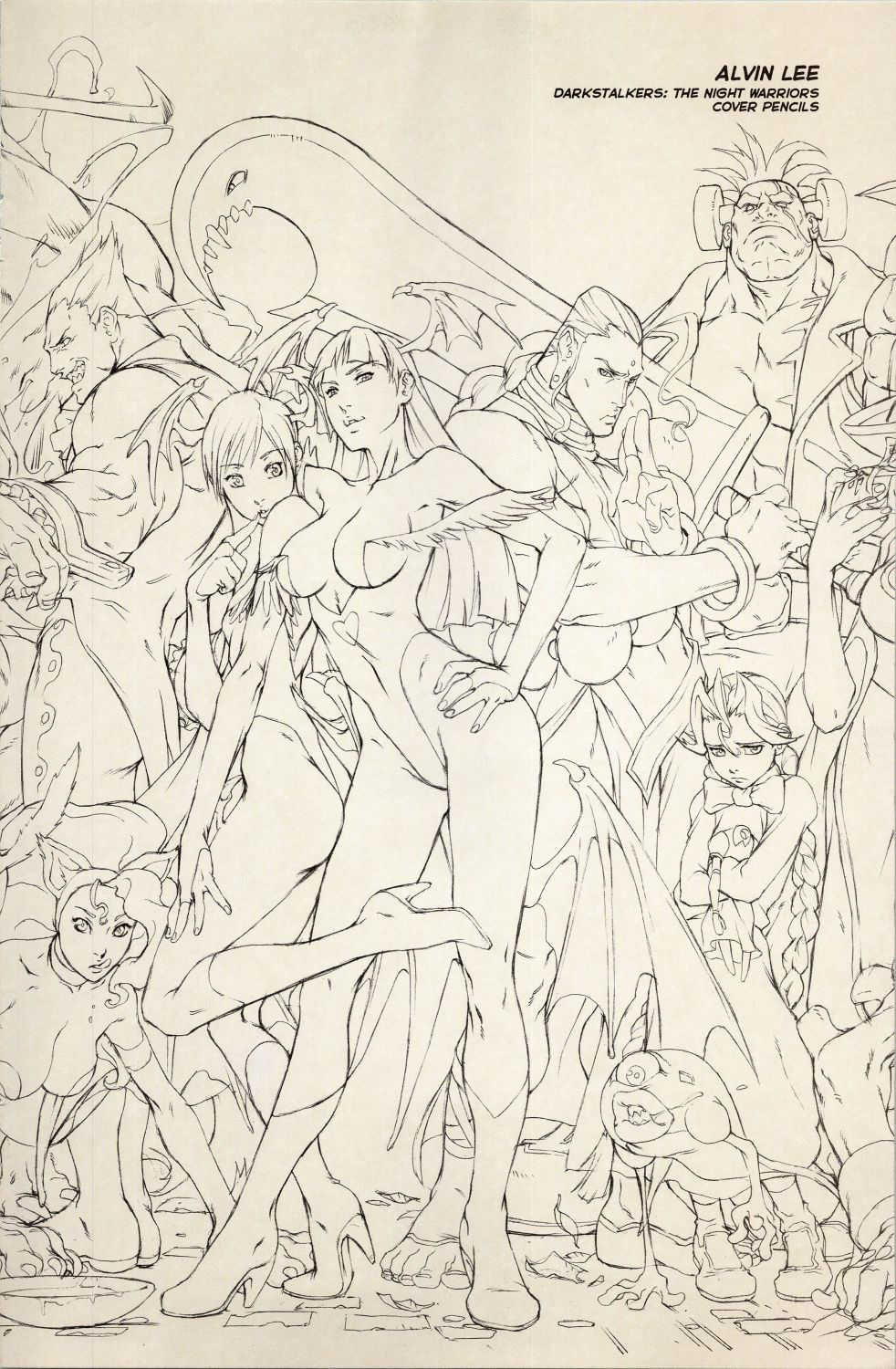 街頭霸王 特刊合集 - 草圖集2(1/2) - 1