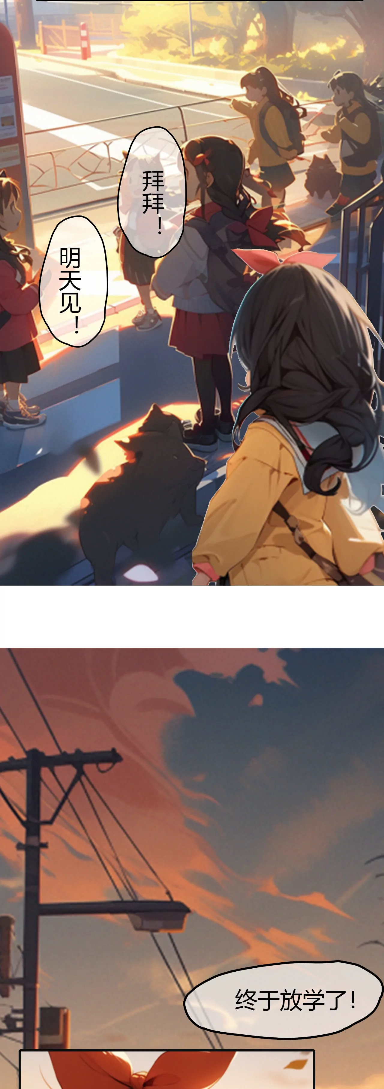 我是机灵姐一个普通的小学生-第1话