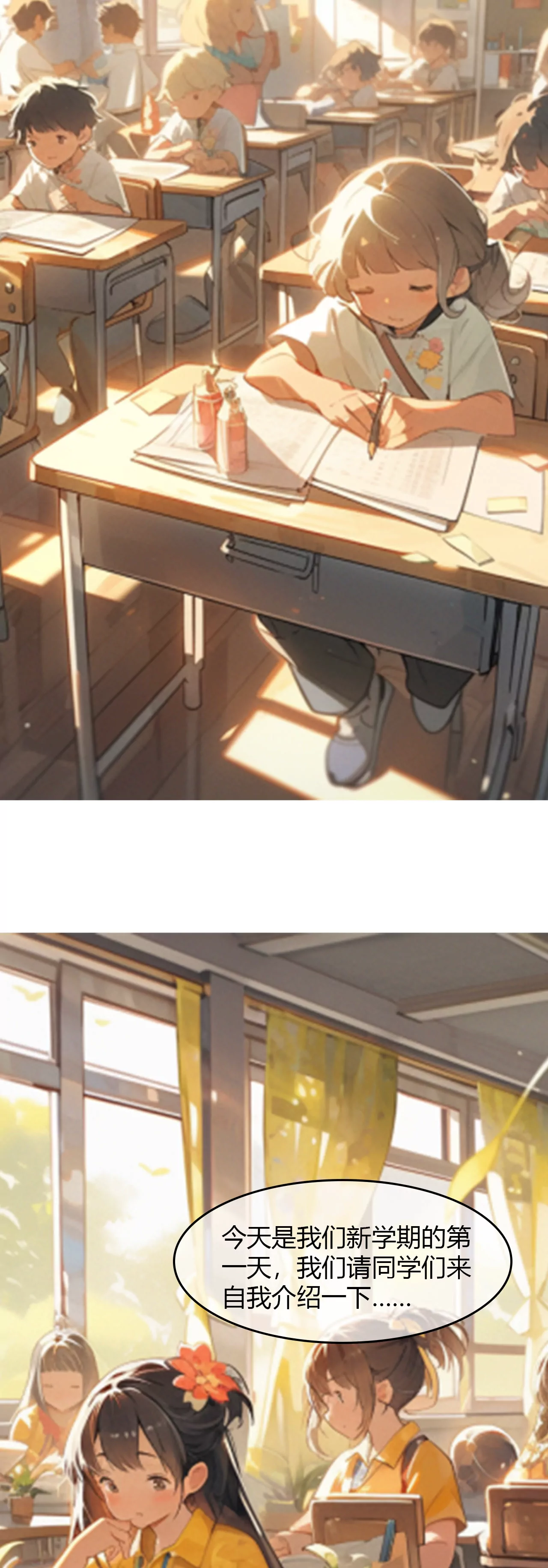 我是机灵姐一个普通的小学生-第1话