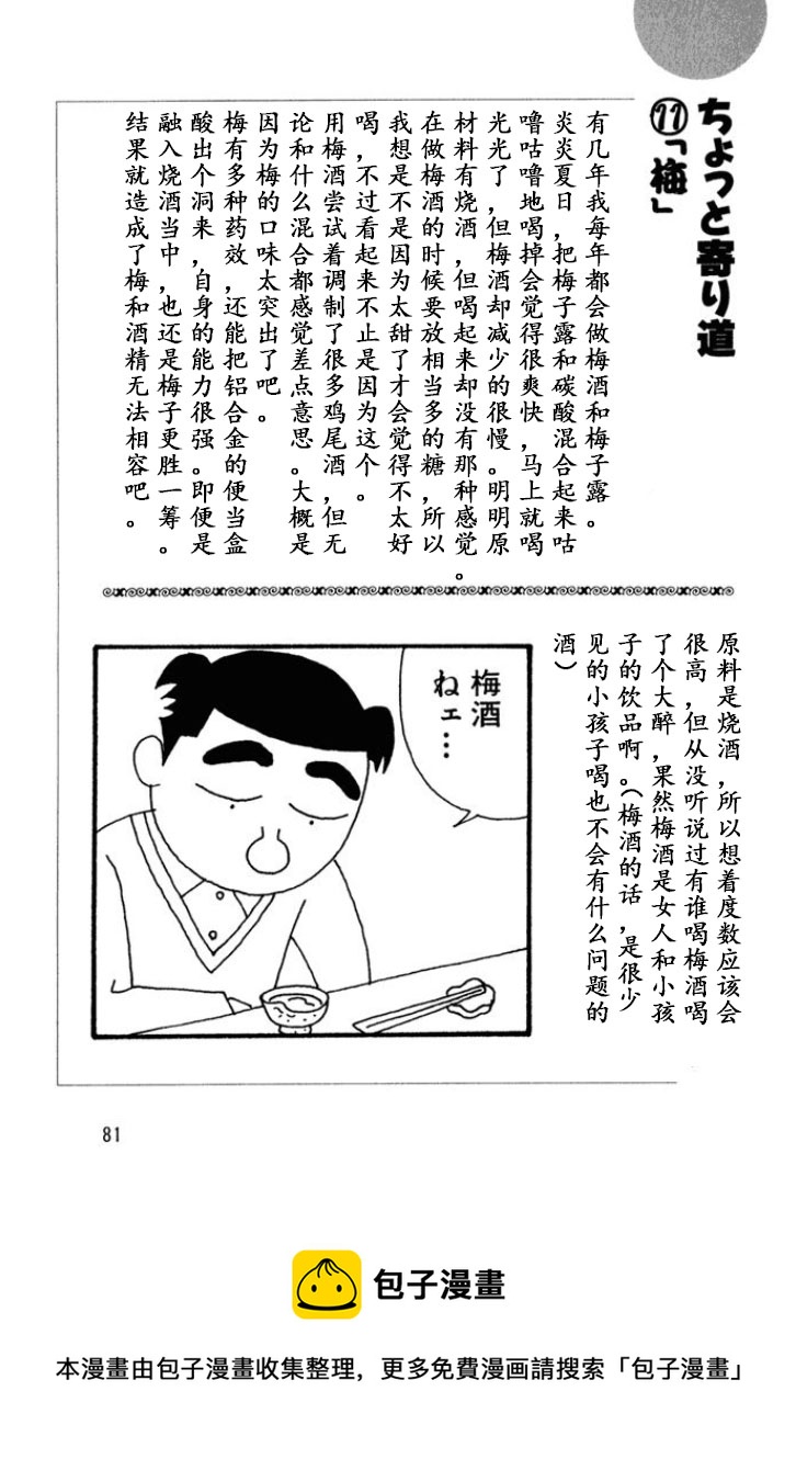 酒之仄徑 - 116話後記 - 1