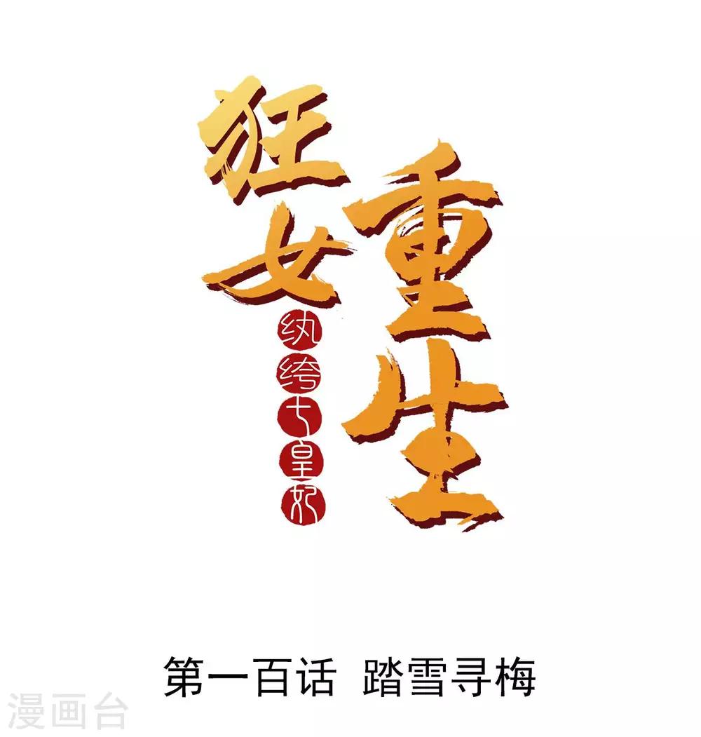 狂女重生：紈絝七皇妃 - 第100話 踏雪尋梅 - 1