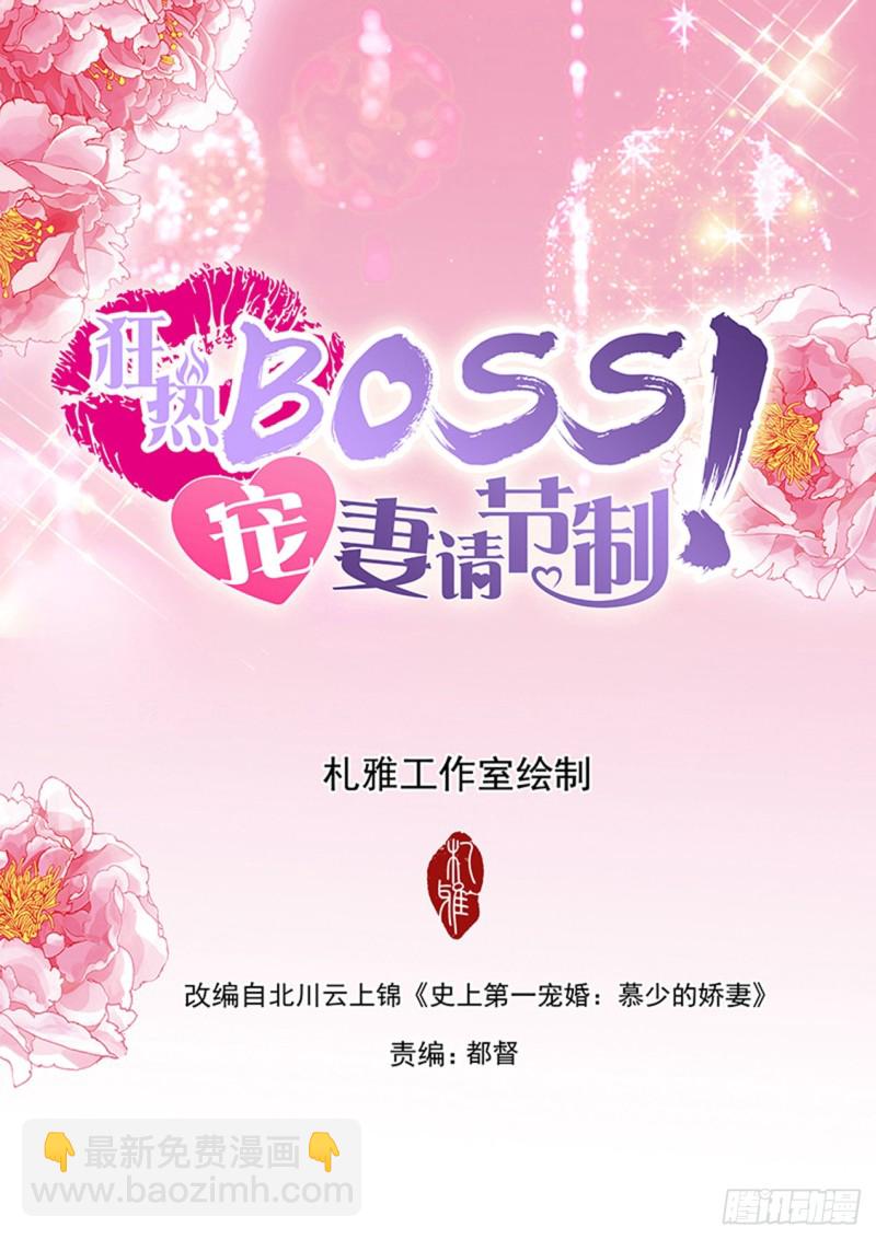 狂熱BOSS,寵妻請節制！ - 夕陽下的…… - 2