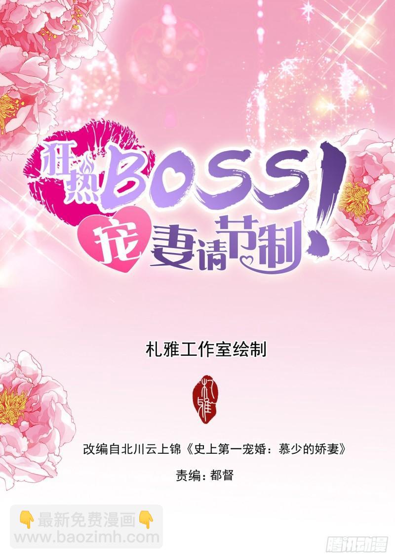 狂熱BOSS,寵妻請節制！ - 動口又動手 - 2