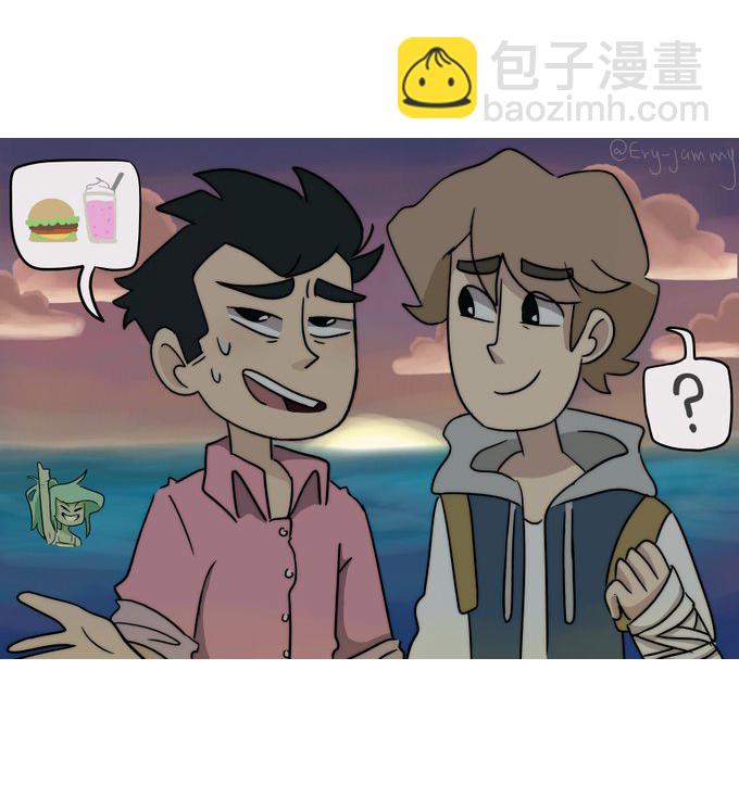 垃圾堆裡的小美人魚 - 同人圖25 - 1