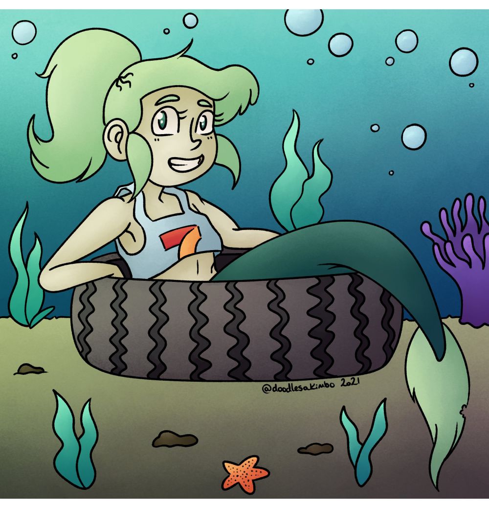 垃圾堆裡的小美人魚 - 35話 - 1