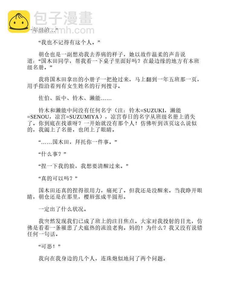 涼宮春日系列-輕小說 - 第4卷(1/4) - 1
