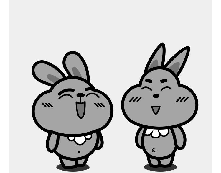 兩隻兔子鳴翠柳 - 兔子愛吃窩邊草 - 4