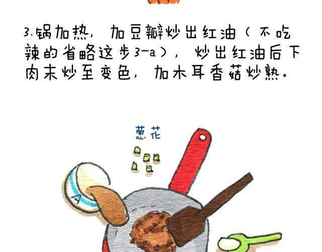 蓮小兔的手繪食單 - 肉燥蓋澆飯 - 1
