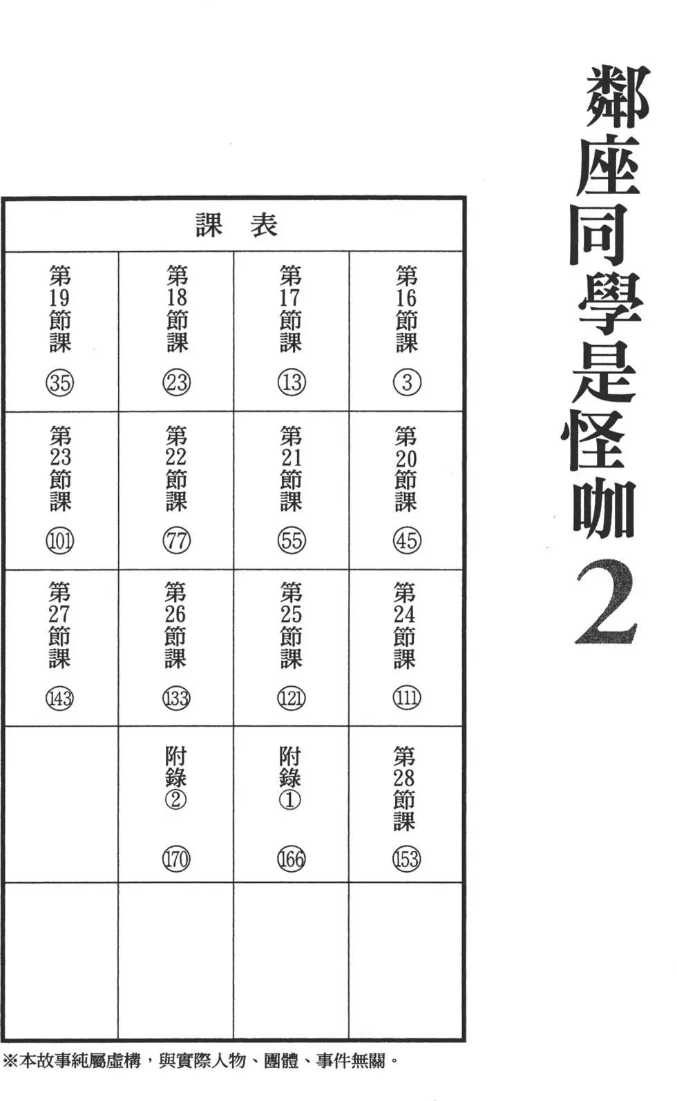 邻座同学是怪咖 - 第02卷(1/4) - 5