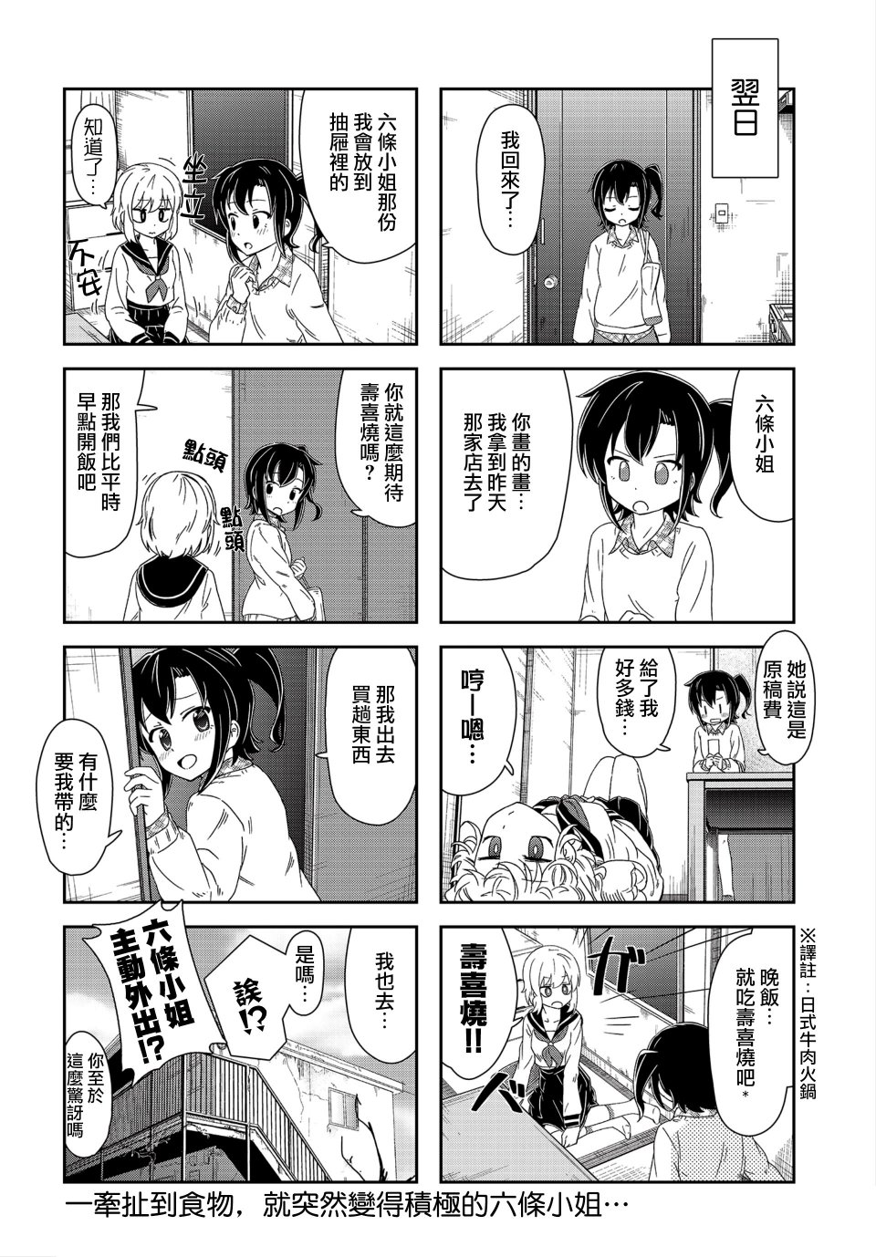 六條小姐是靈魂畫宅 - 連載03話 - 2