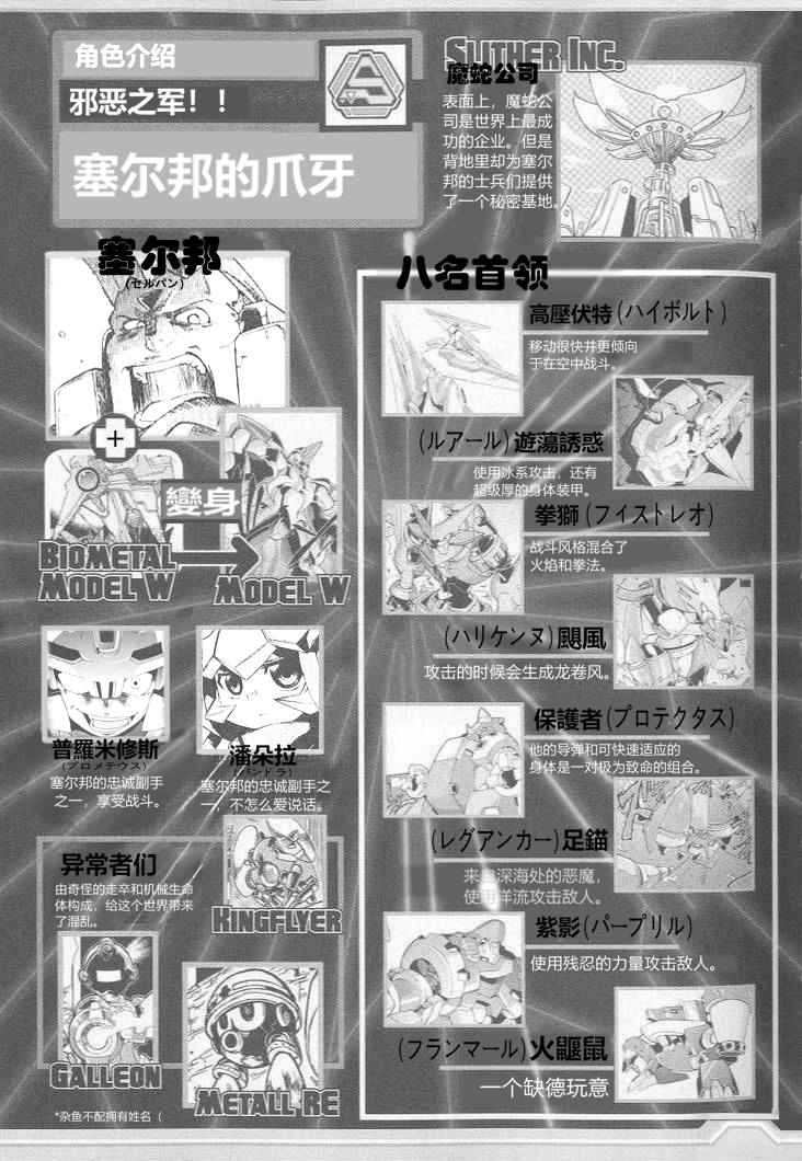 洛克人ZX - Vol.2 首頁部分 - 1