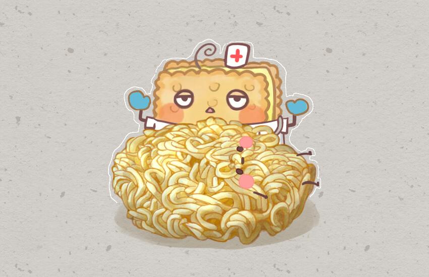 054 半熟芝士 鱼丸 方便面-第55话