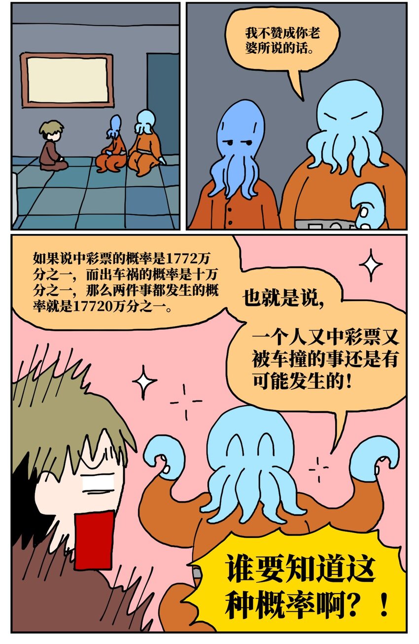 21 当我中彩票的概率是1772万分之一(1/2)-第21话