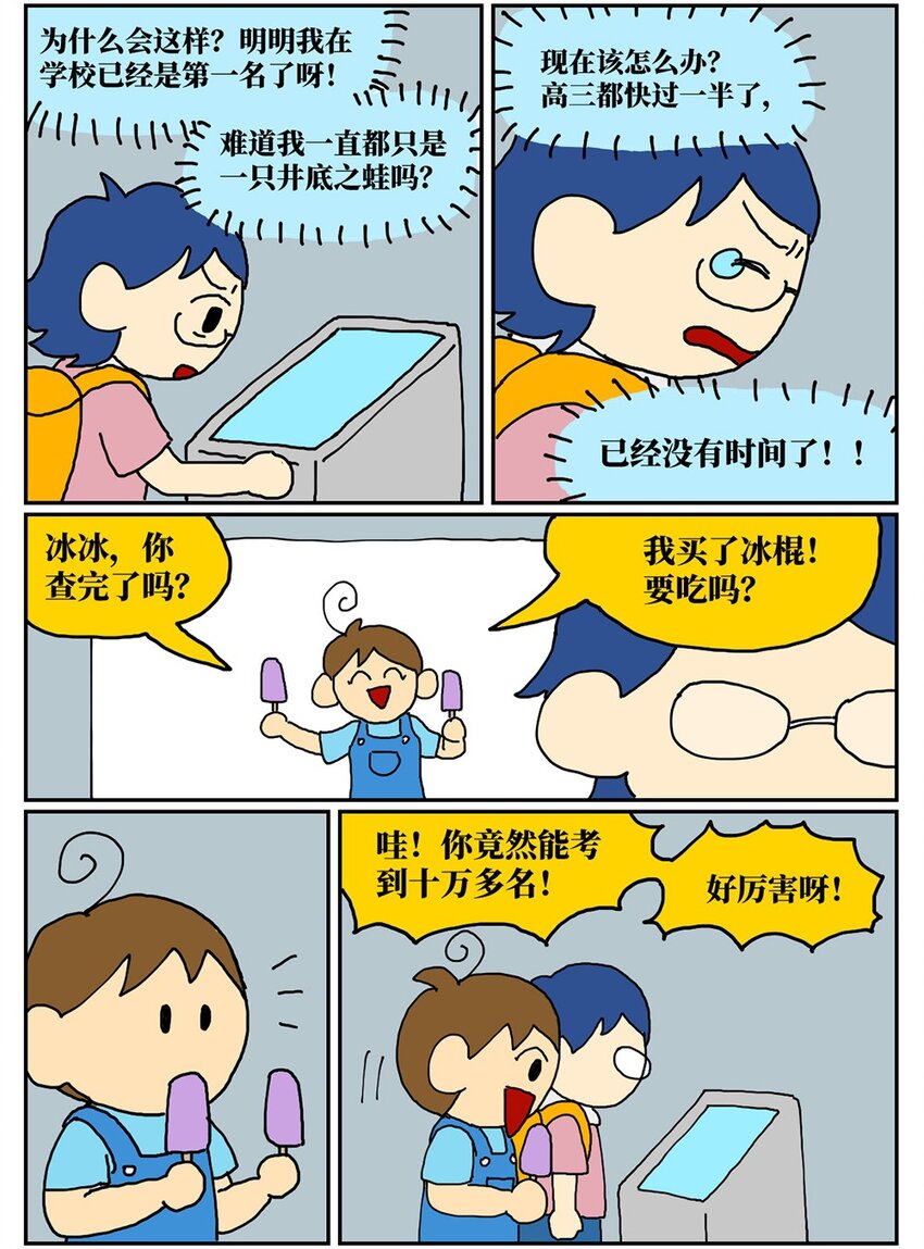 07 我的同桌是魔法师，驾着南瓜马车载我去高考！(1/2)-第7话