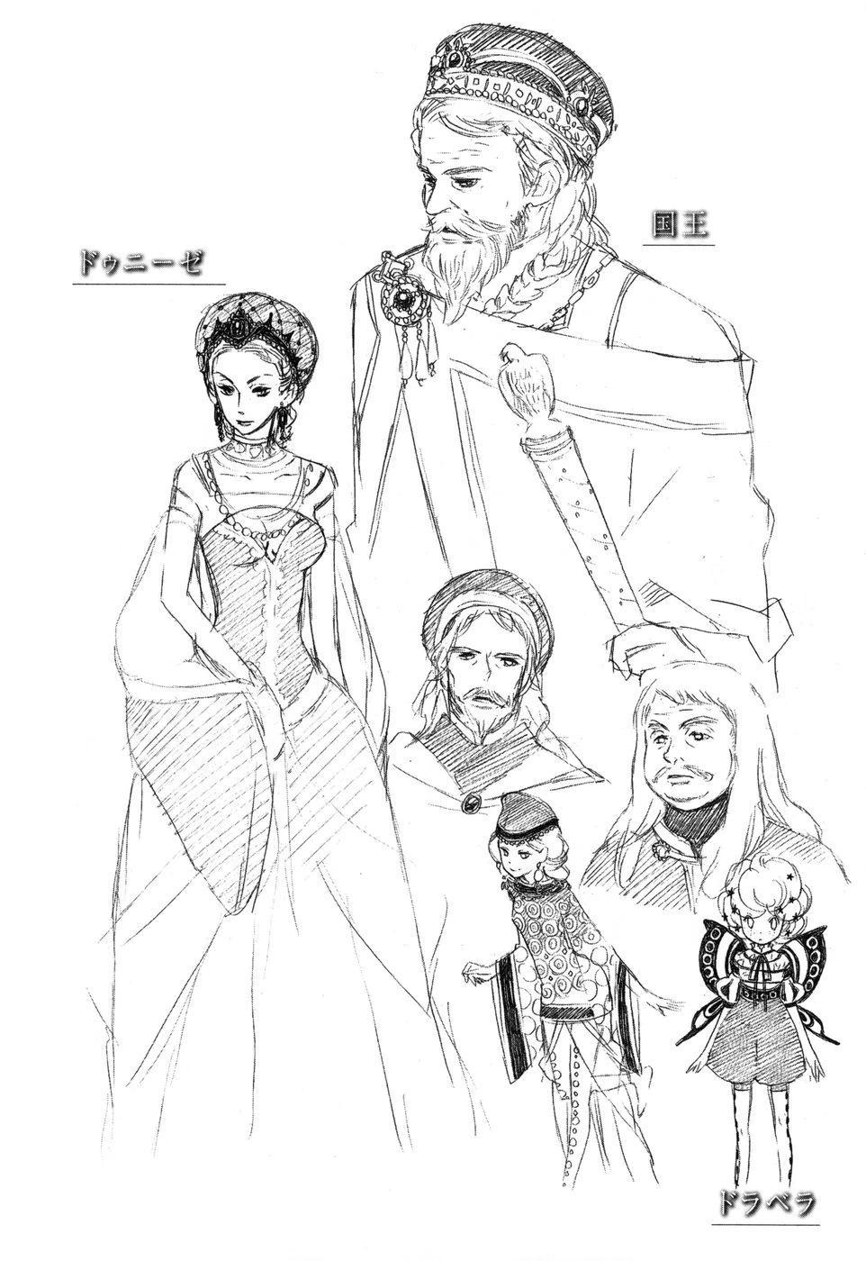夢幻的古都 - 人物設定與後記 - 2
