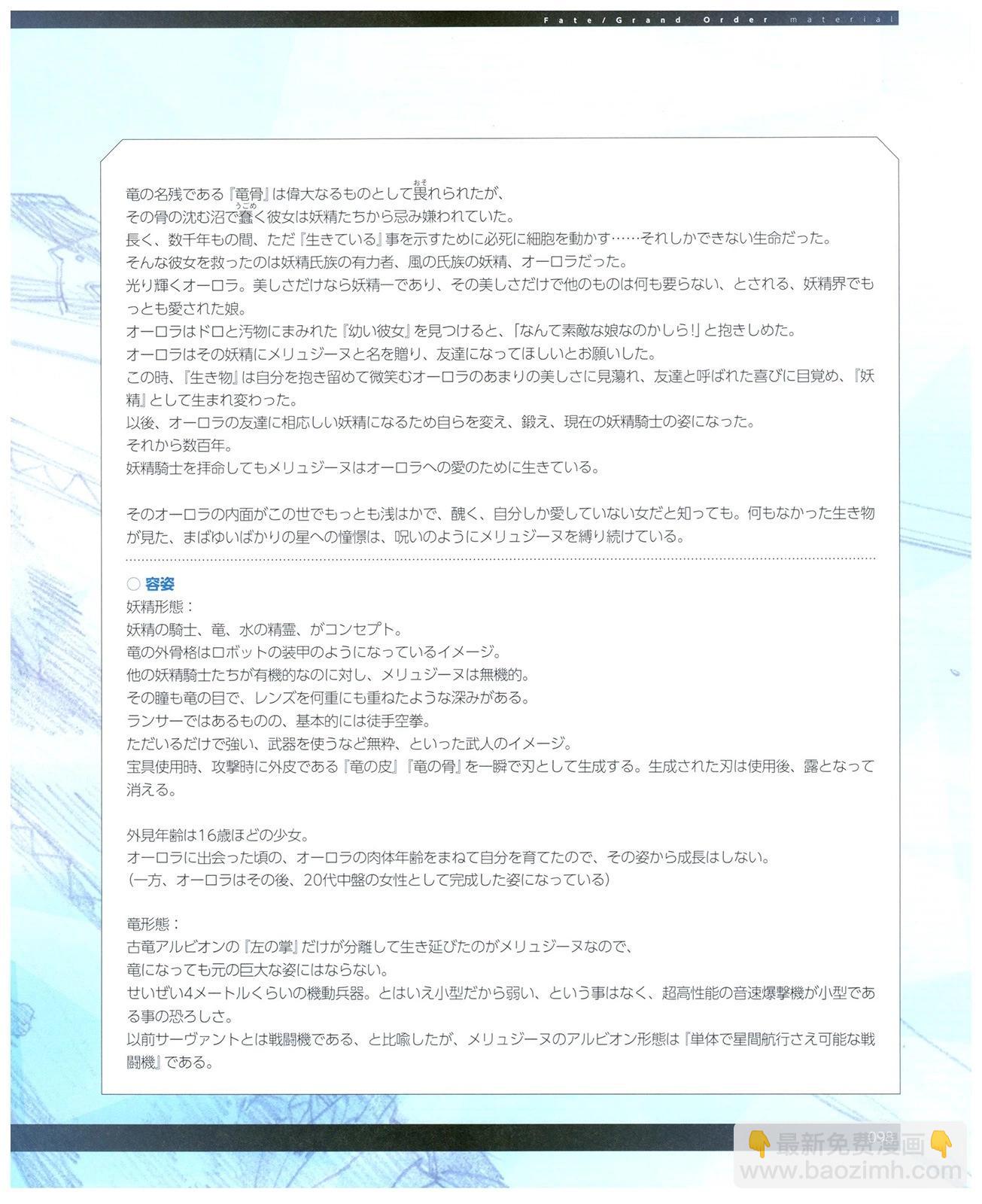 命運/冠位指定官方設定集 - 第13卷(2/7) - 2