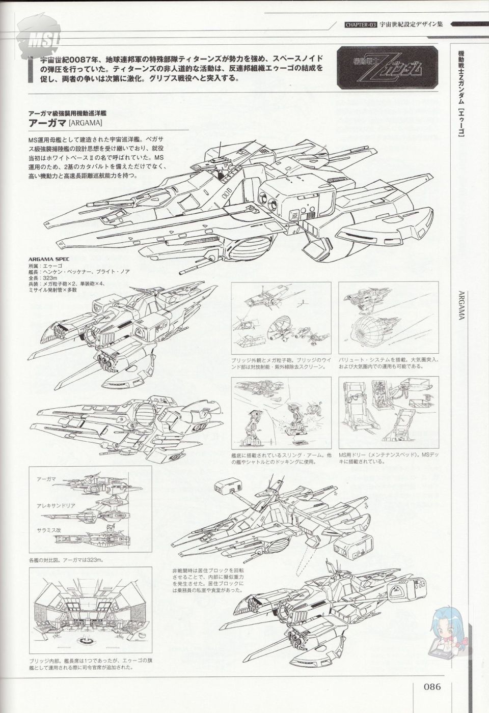 Mobile Suit Gundam - Ship amp; Aerospace Plane Encyclopedia - 第1卷(2/4) - 4