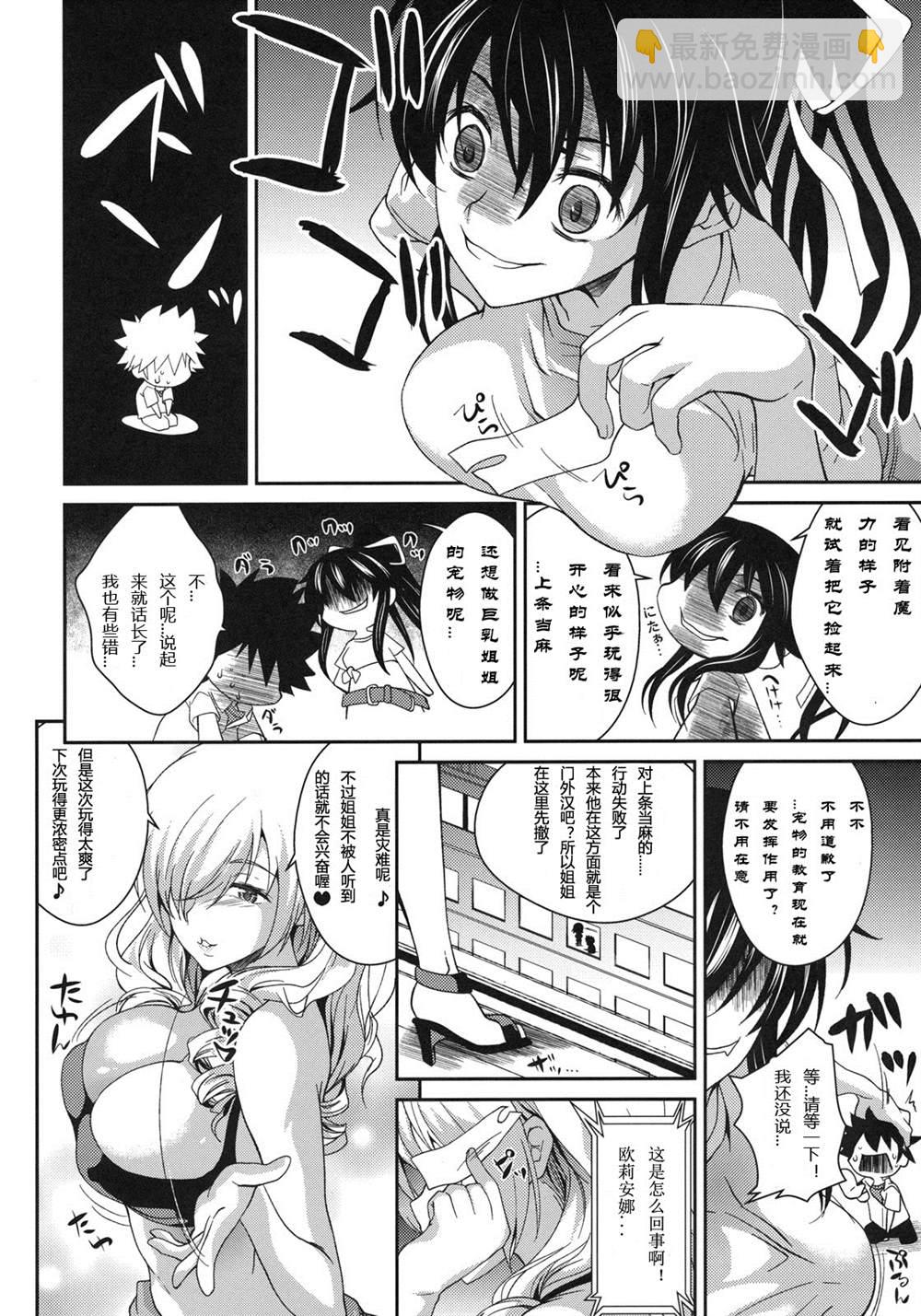 魔法禁書目錄本 - (COMIC1☆5) [SAZ (Soba)] Tateba Shakuyaku Suwareba Botan Aruku Sugata wa 18kin - 2