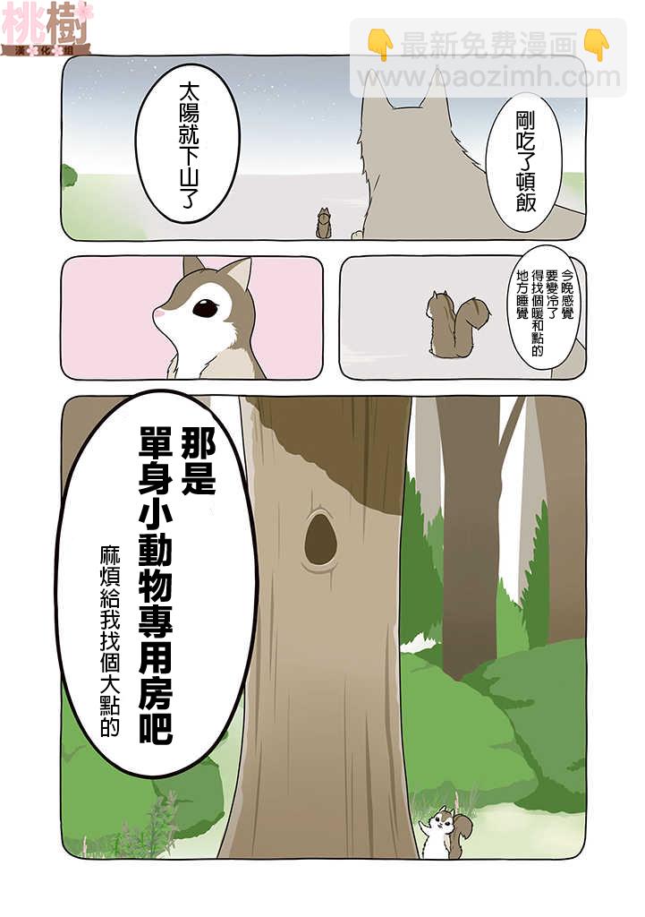 某日的郊狼和花栗鼠 - 7話 - 1