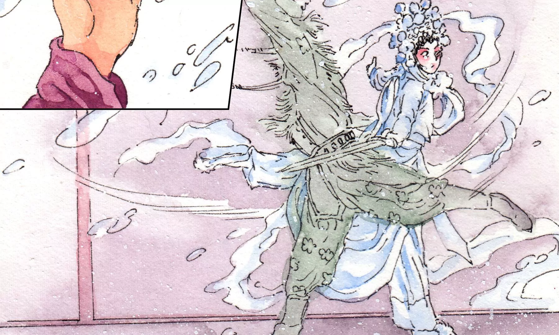 莫虛吟之蓬萊客 - 第12話  村戲(2/2) - 1