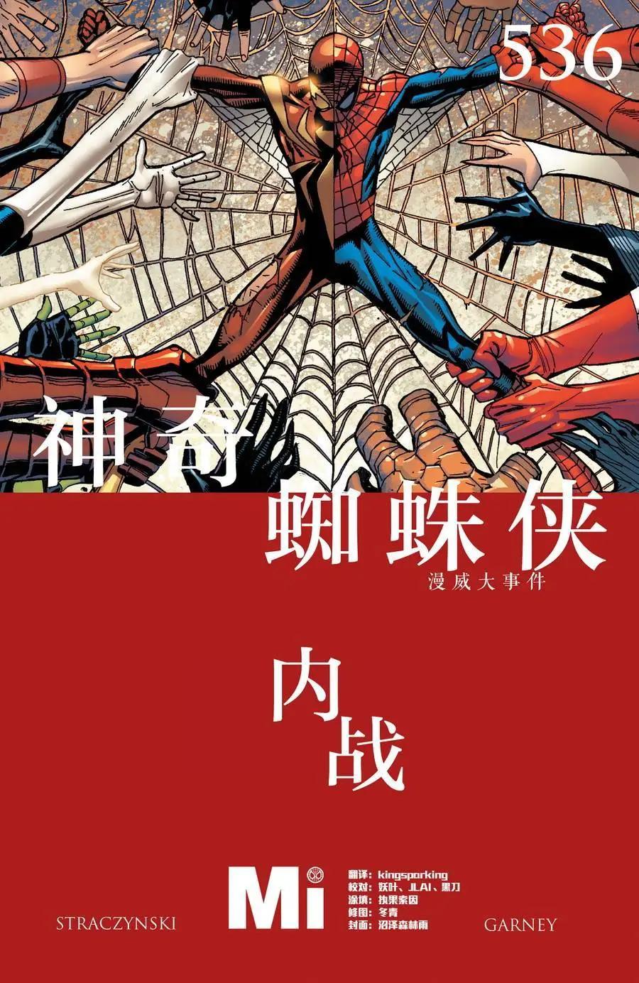 内战2006 - 神奇蜘蛛侠#536 - 1