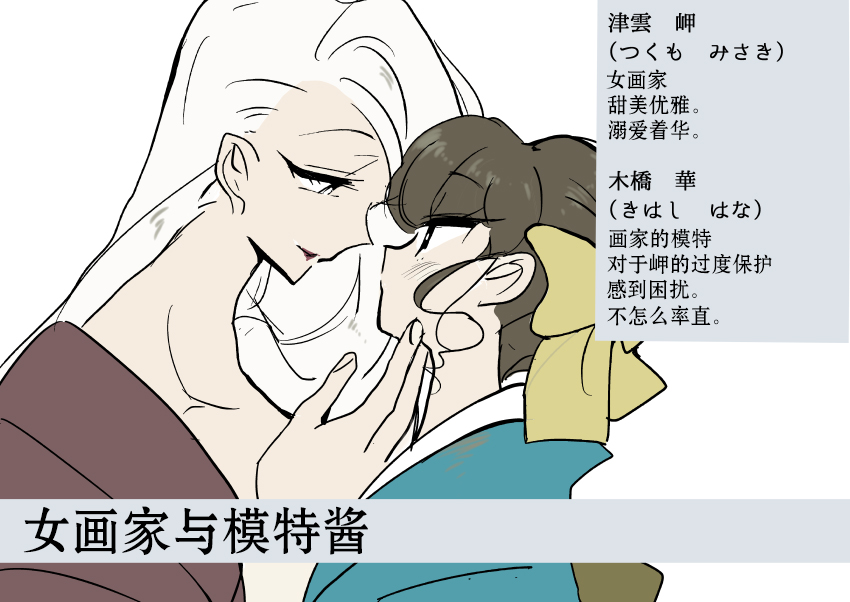 年歲差百合漫畫集 - 女畫家和模特醬06 - 2