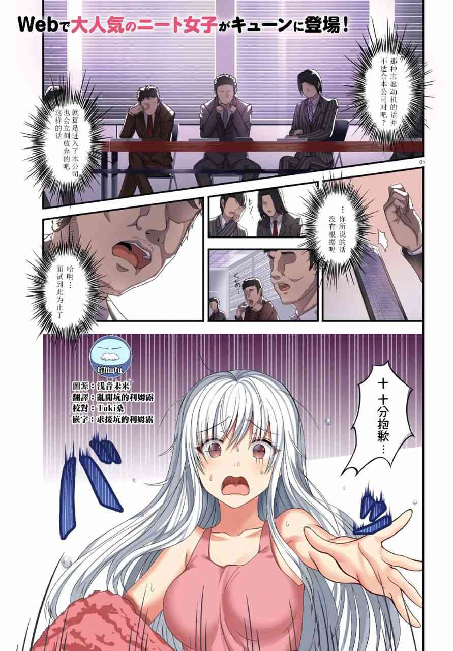 尼特子很辛苦喲 - 1話 - 1