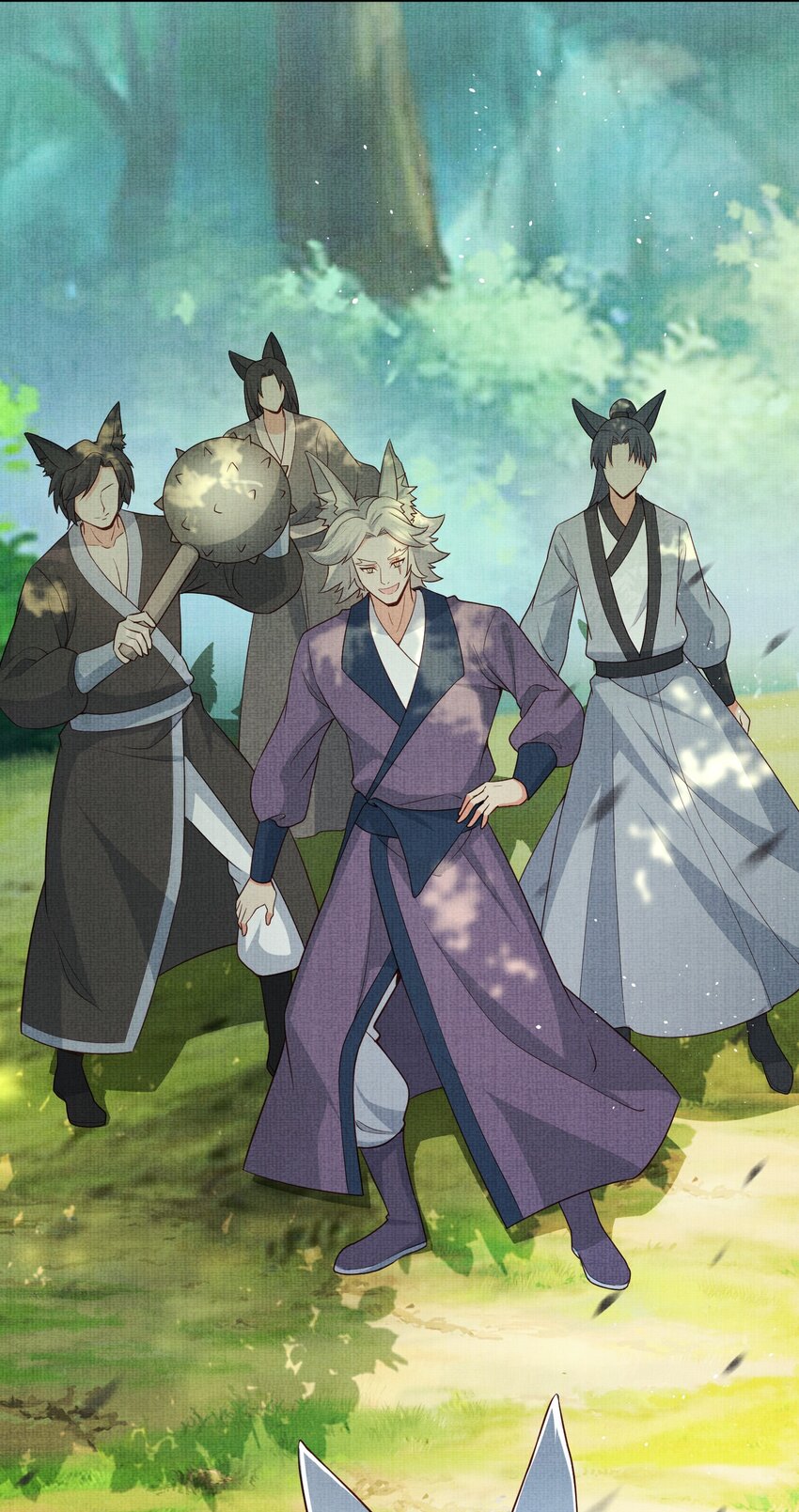 32 狐族太子，神秘死士！(1/2)-第35话