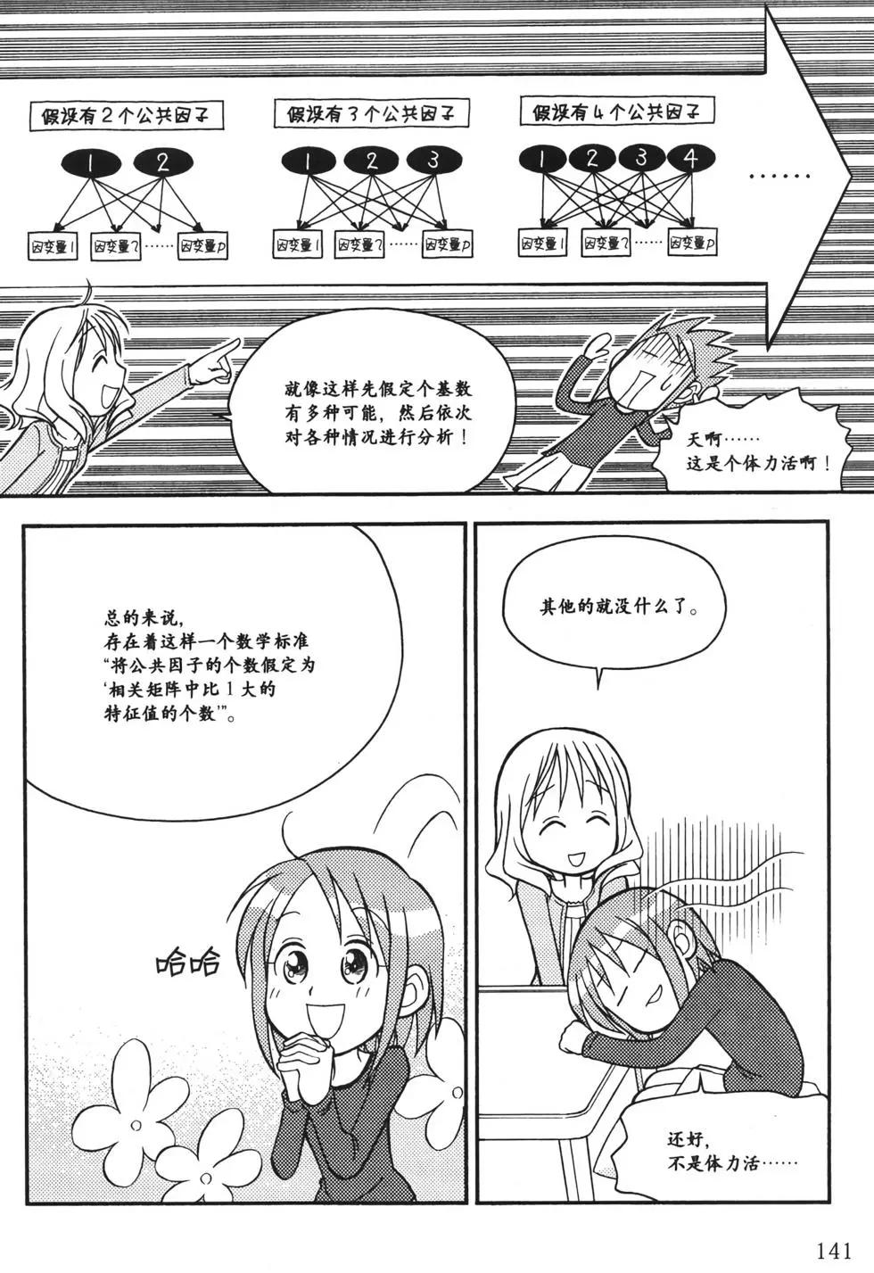 欧姆社学习漫画 - 统计学之因子分析(3/5) - 2