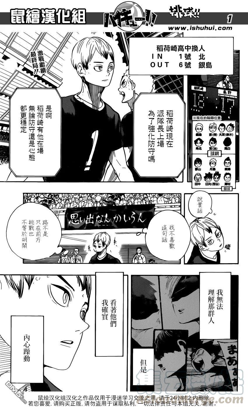 排球少年！！ - 第283話 信條 - 1