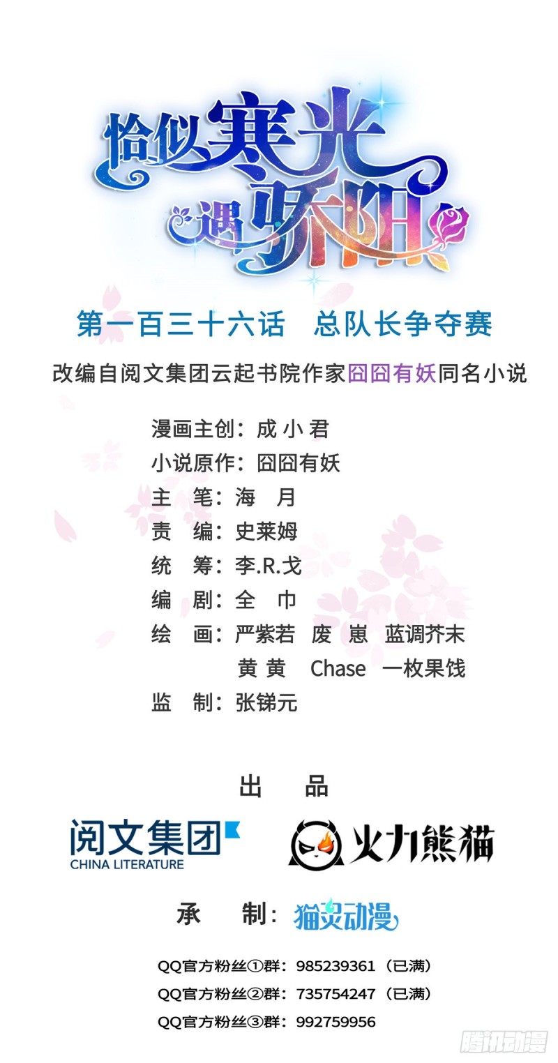 恰似寒光遇驕陽 - 第一百三十六話 總隊長爭奪戰 - 1