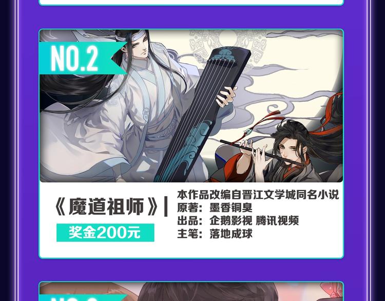 《谷围南亭》综合、少年榜双第一-第165话