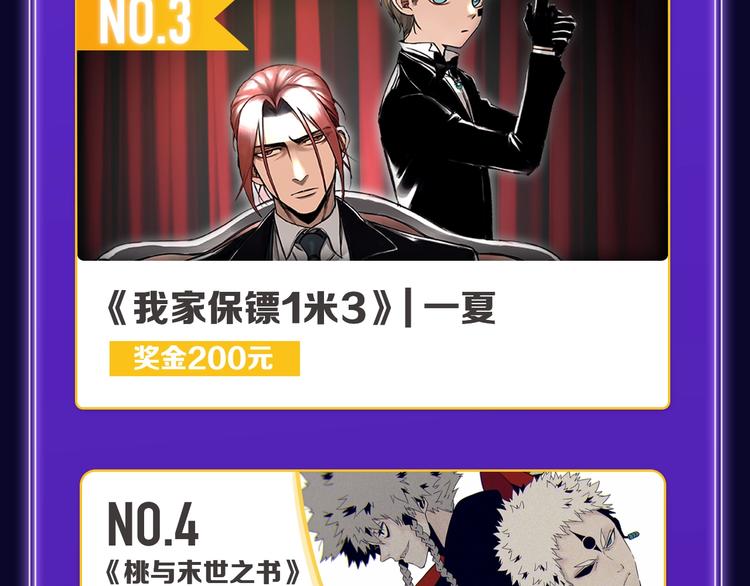 《谷围南亭》综合、少年榜双第一-第165话